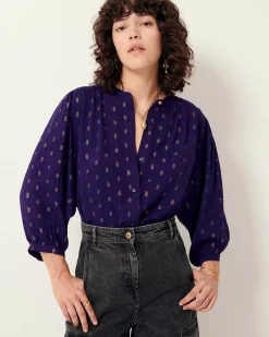 Hemden Und Blusen Sessùn |A View Imperial Violet