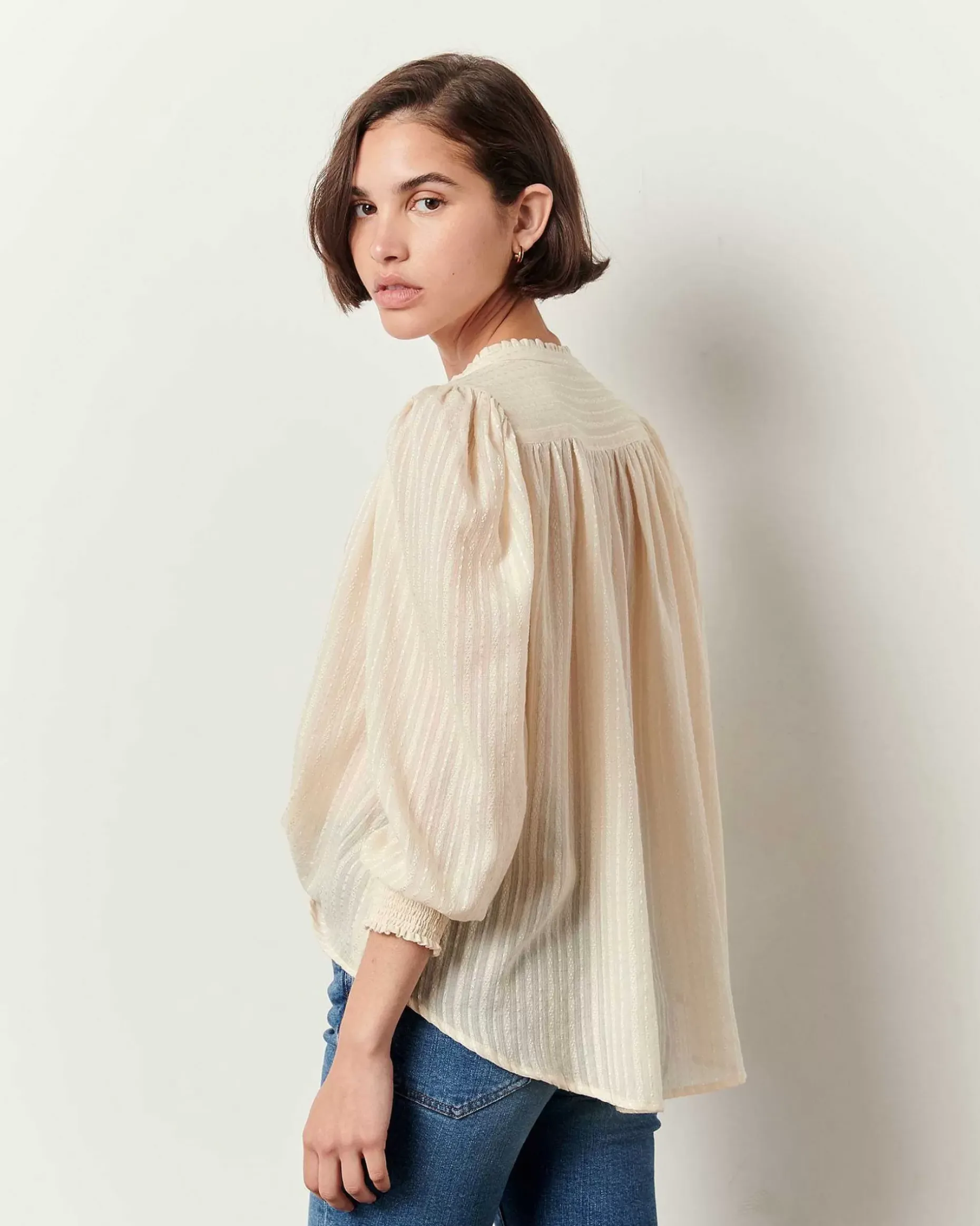 Hemden Und Blusen Sessùn |Amalia Fleur De Sel