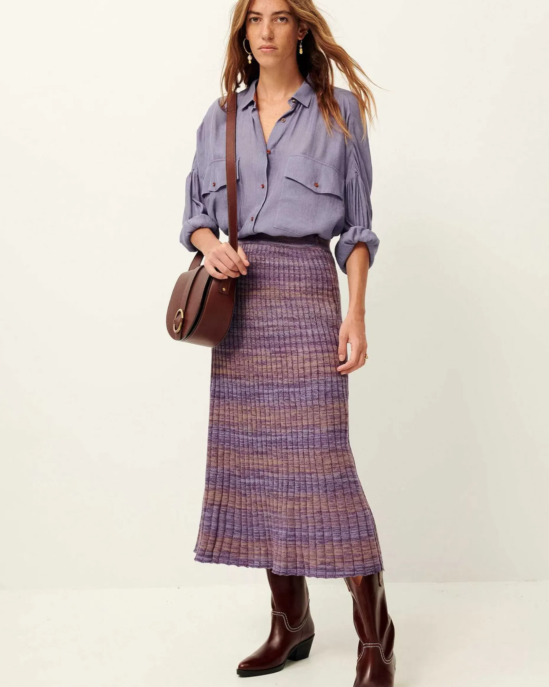 Hemden Und Blusen Sessùn |Botaiso Lavender