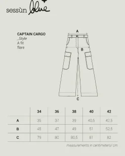 Hosen Sessùn |Captain Cargo Macchiato