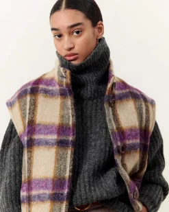 Jacken Sessùn |Castellino Craft Violet