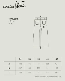 Hosen Sessùn |Hudvelvet Navy