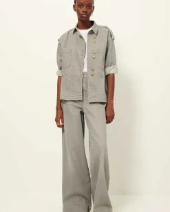 Denim Sessùn |James Shirt Mid Grey