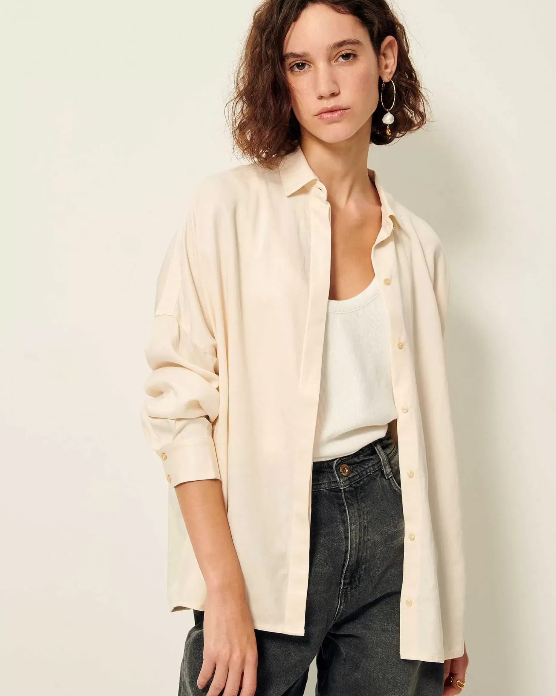 Hemden Und Blusen Sessùn |Lady D Fleur De Sel