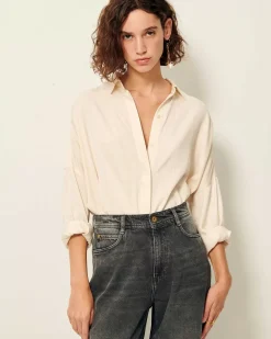 Hemden Und Blusen Sessùn |Lady D Fleur De Sel