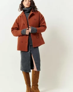 Schuhe Sessùn |Lina Grande Tobacco Suede