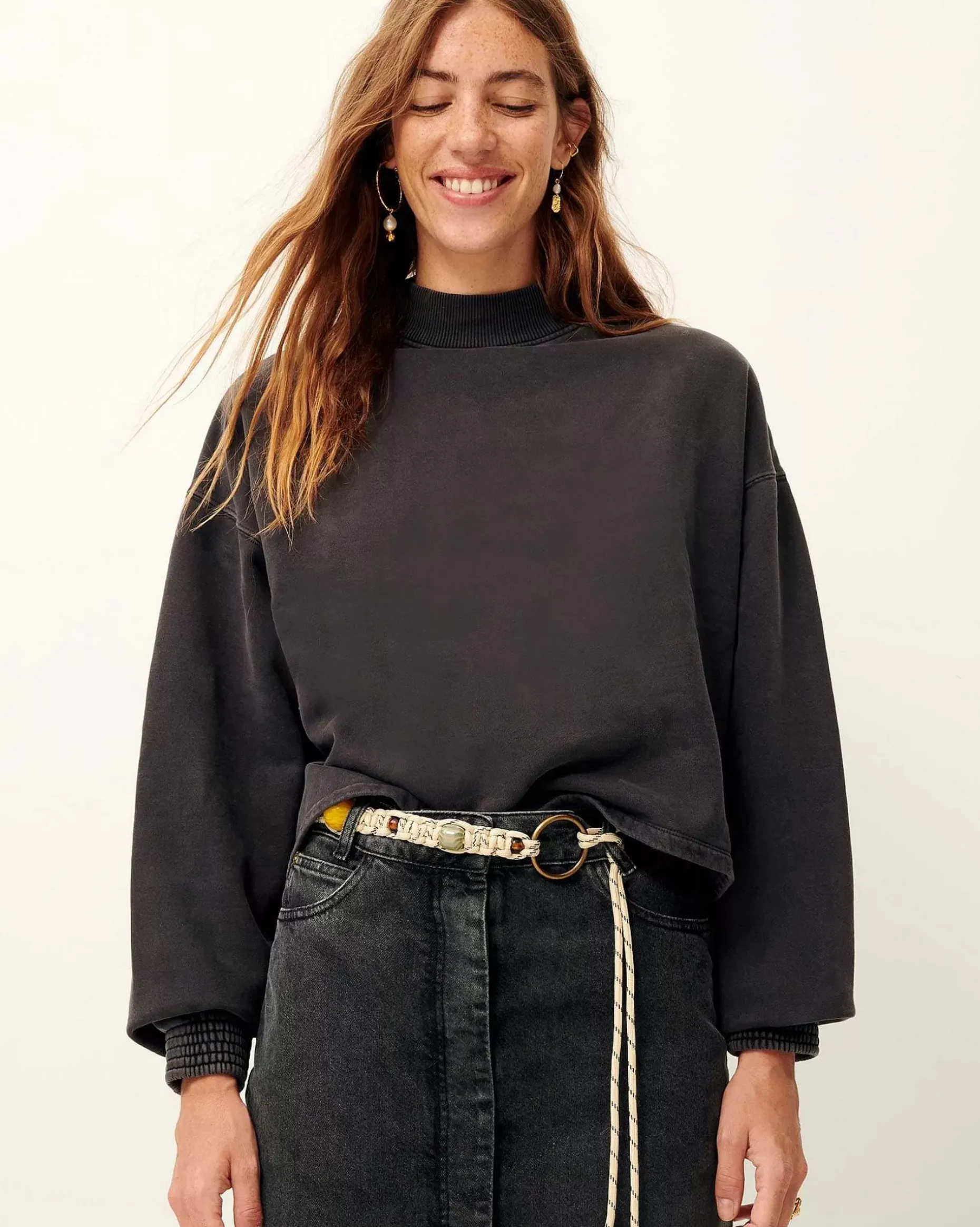 T-Shirts Und Sweatshirts Sessùn |Longwood Oat Milk