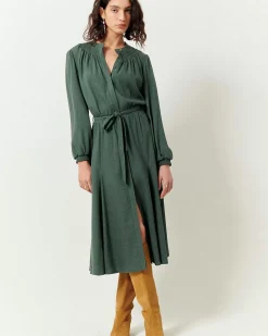 Kleider Sessùn |Luigia Agate Green