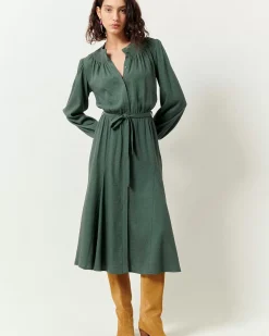 Kleider Sessùn |Luigia Agate Green