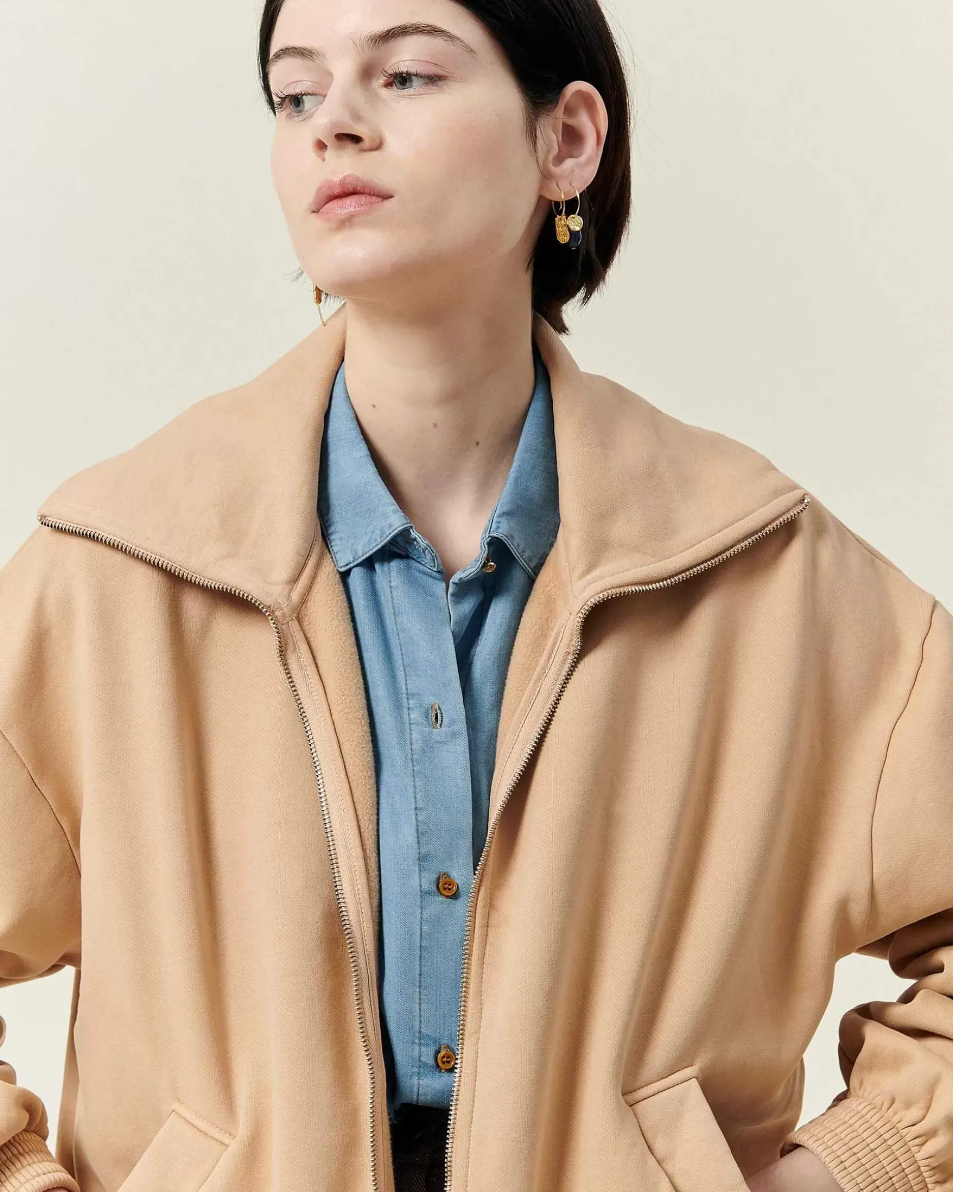 T-Shirts Und Sweatshirts Sessùn |Mott Haven Oat Milk