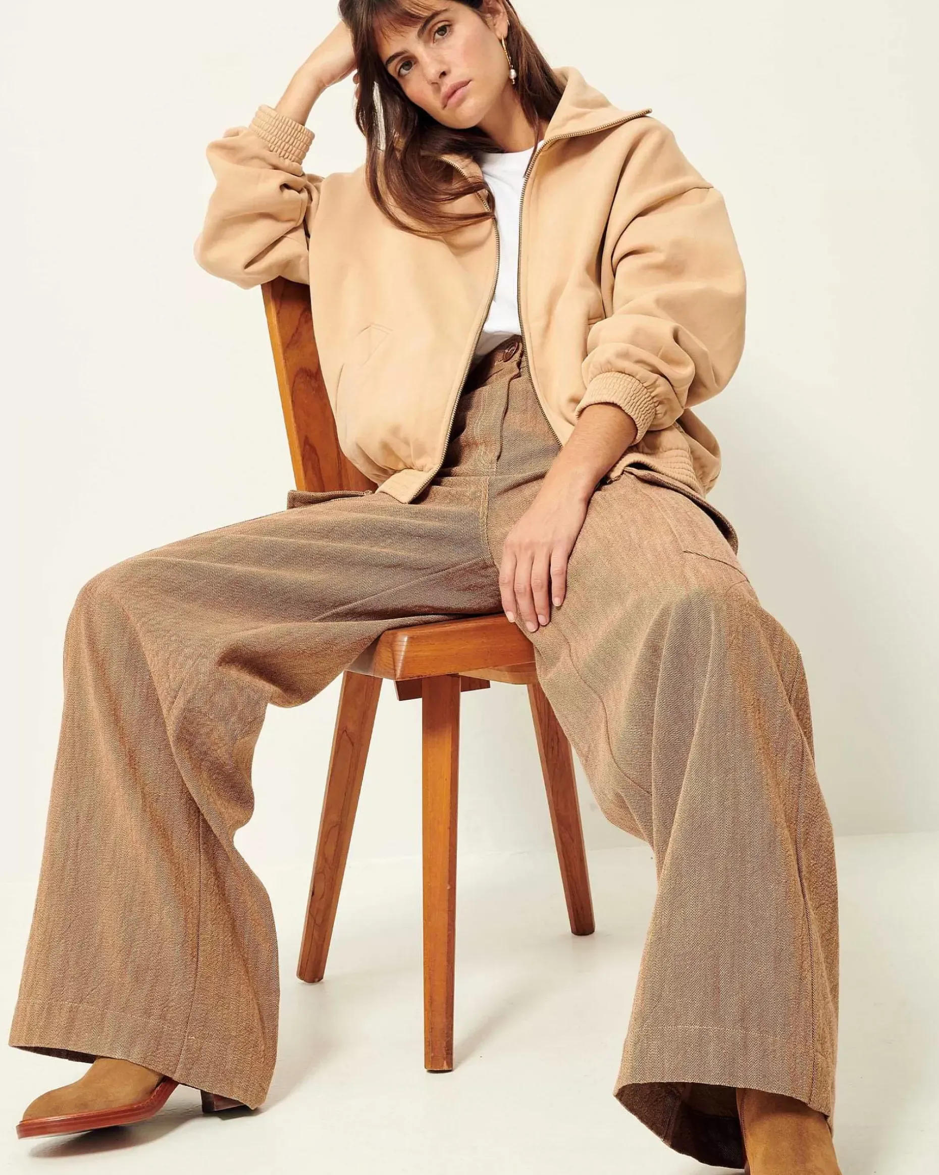 T-Shirts Und Sweatshirts Sessùn |Mott Haven Oat Milk