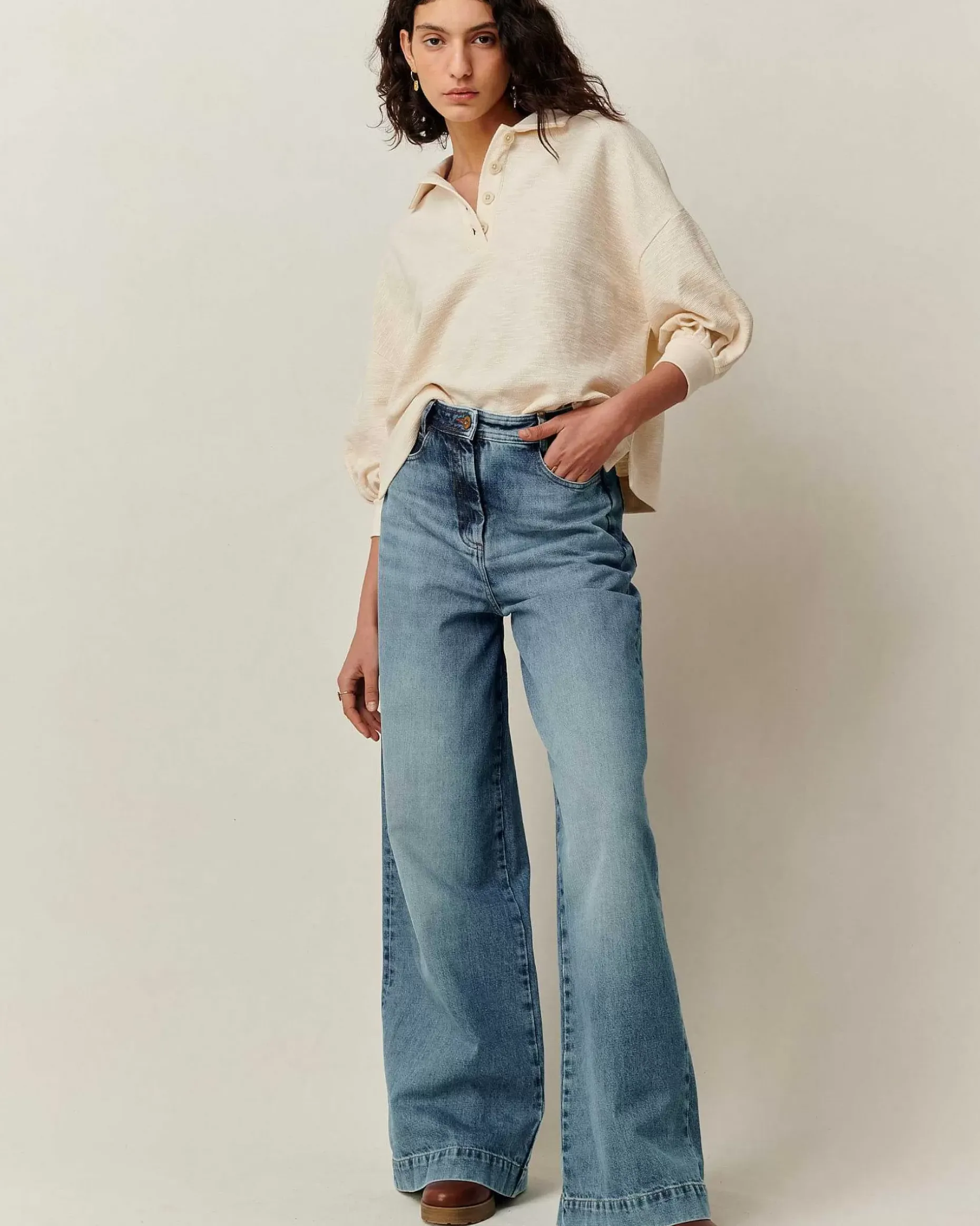 T-Shirts Und Sweatshirts Sessùn |Nellio Fleur De Sel