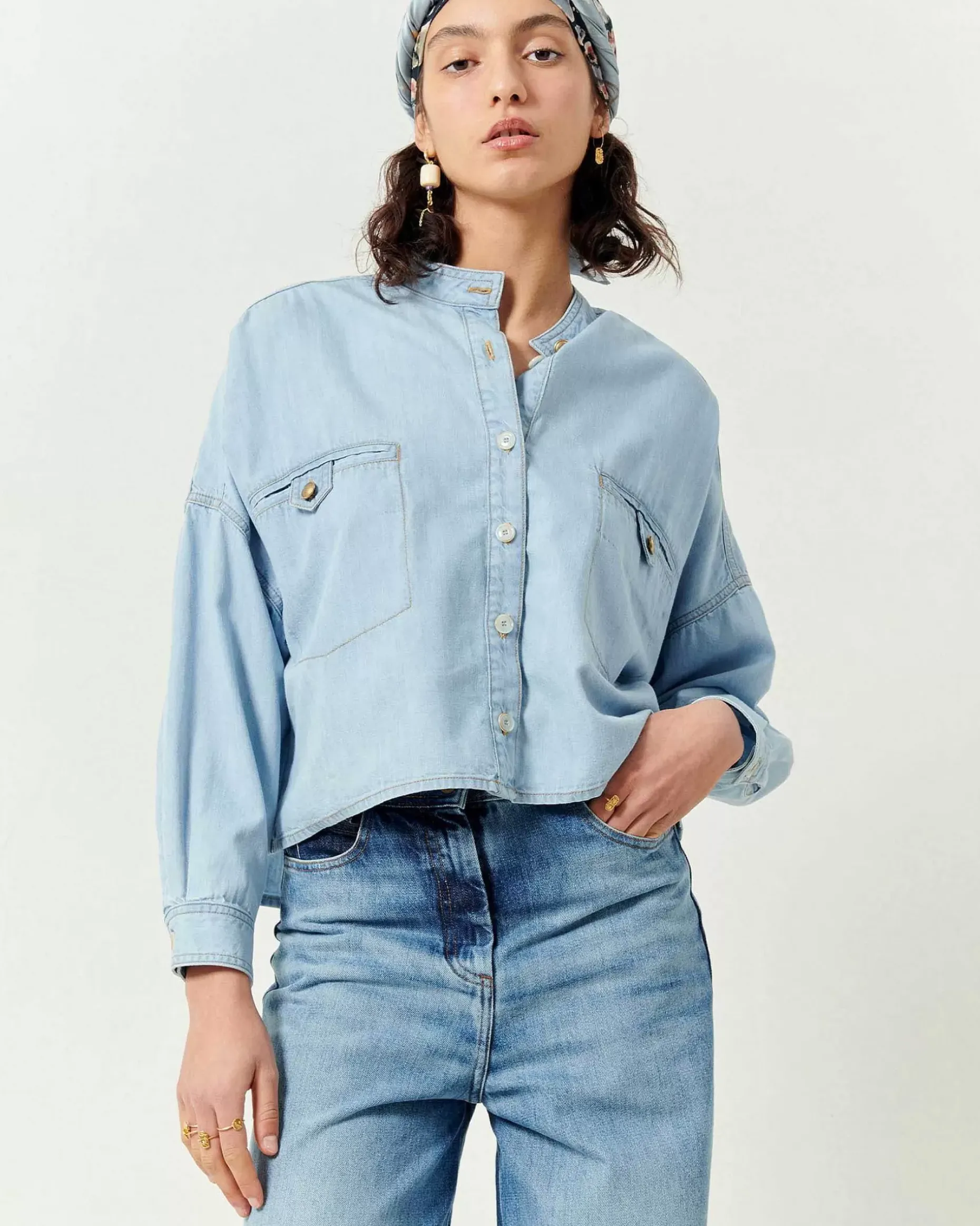 Hemden Und Blusen Sessùn |Orregia Sky