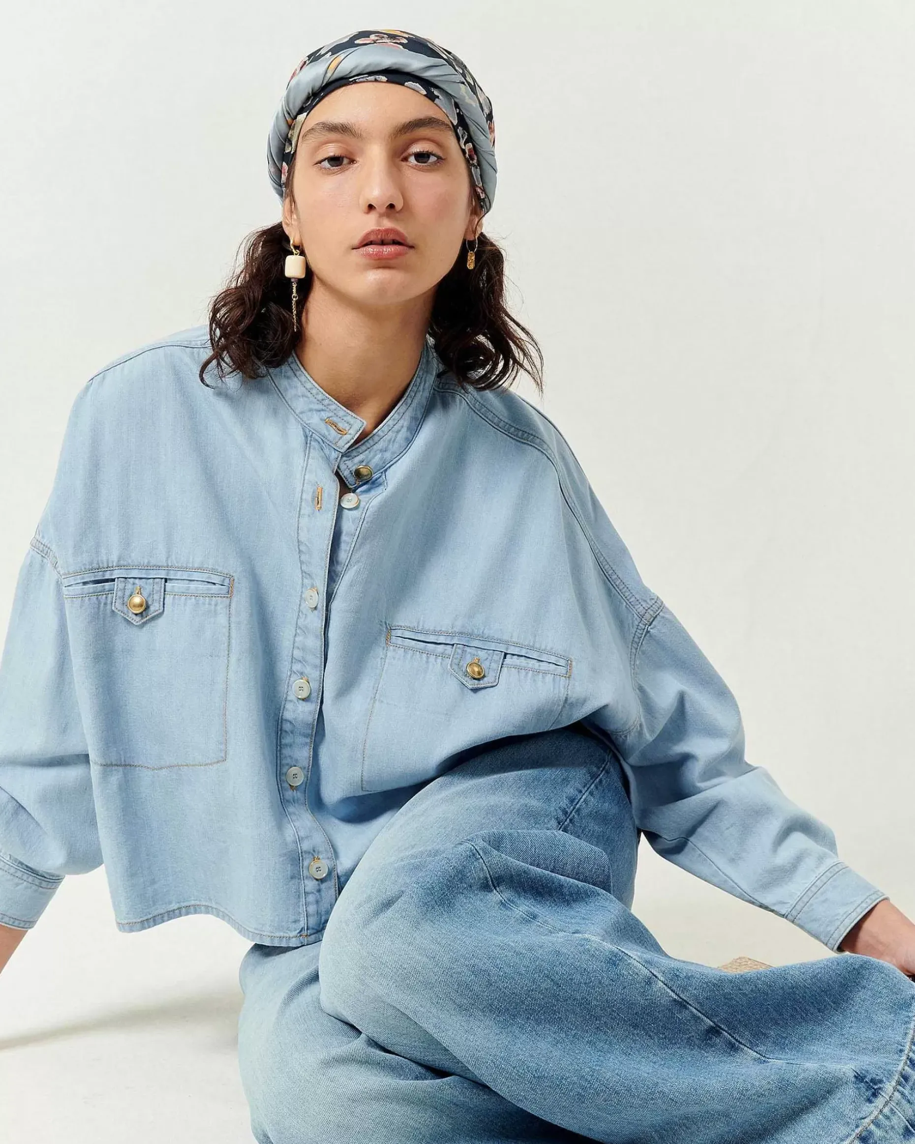 Hemden Und Blusen Sessùn |Orregia Sky