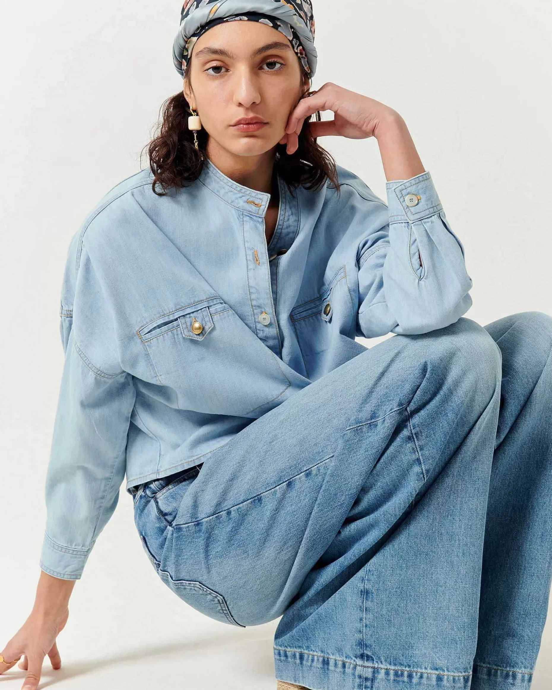 Hemden Und Blusen Sessùn |Orregia Sky