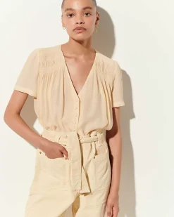 Hemden Und Blusen Sessùn |Siama Fleur De Sel