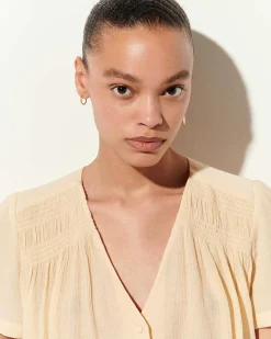 Hemden Und Blusen Sessùn |Siama Fleur De Sel