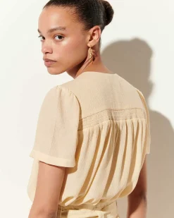 Hemden Und Blusen Sessùn |Siama Fleur De Sel