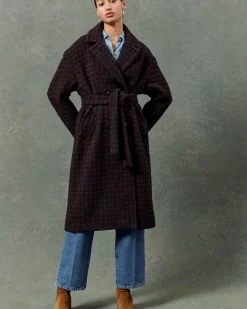 Mantel Sessùn |Silvana Cherry Blue