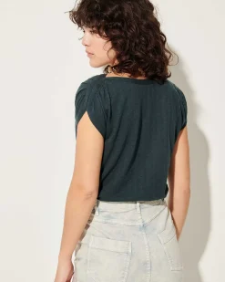 T-Shirts Und Sweatshirts Sessùn |Sixtojacquard Fleur De Sel