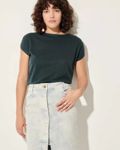 T-Shirts Und Sweatshirts Sessùn |Sixtojacquard Fleur De Sel