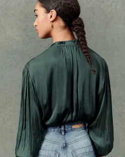 Hemden Und Blusen Sessùn |Solola Agate Green