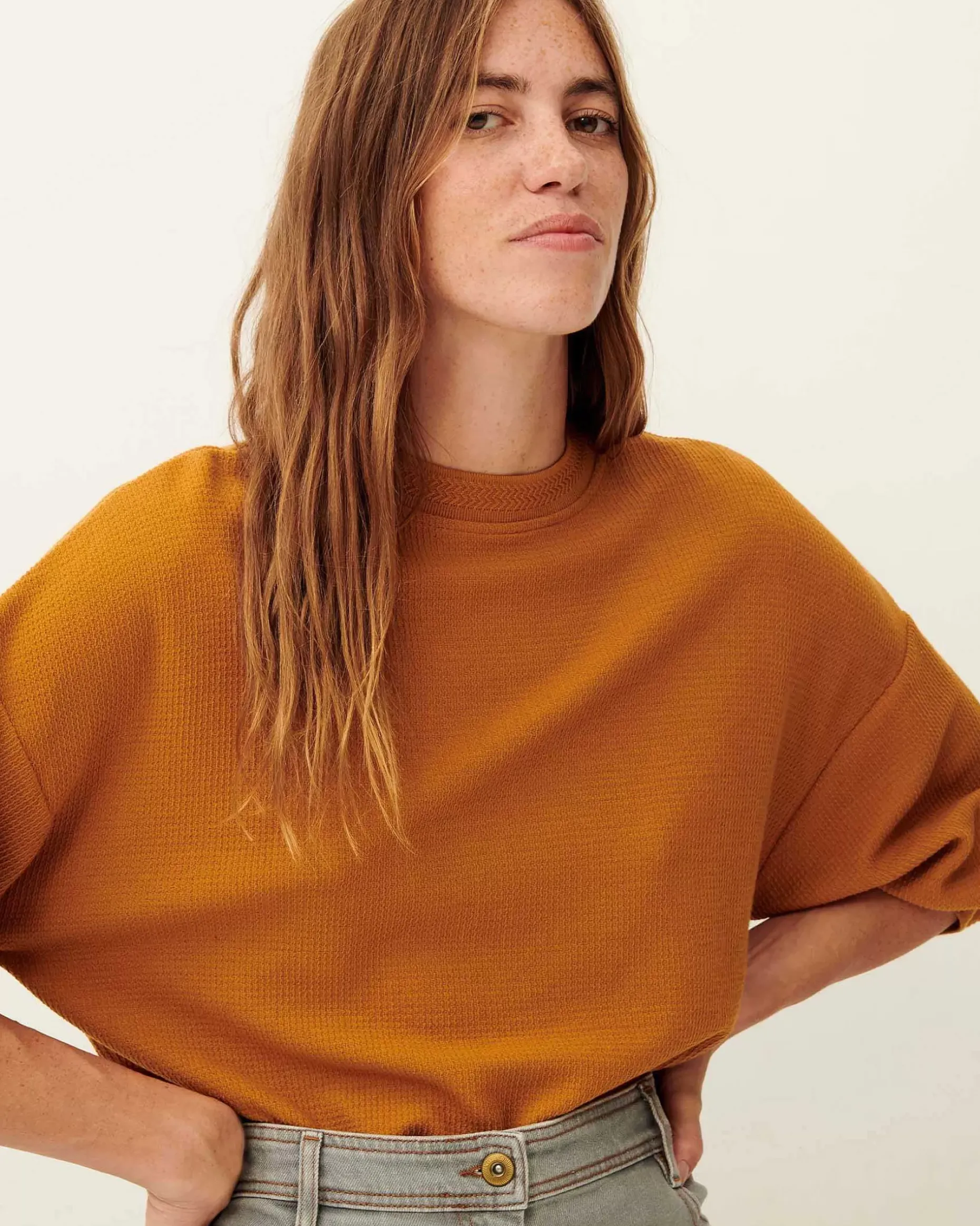 T-Shirts Und Sweatshirts Sessùn |Tamarillo Glaze Ginger