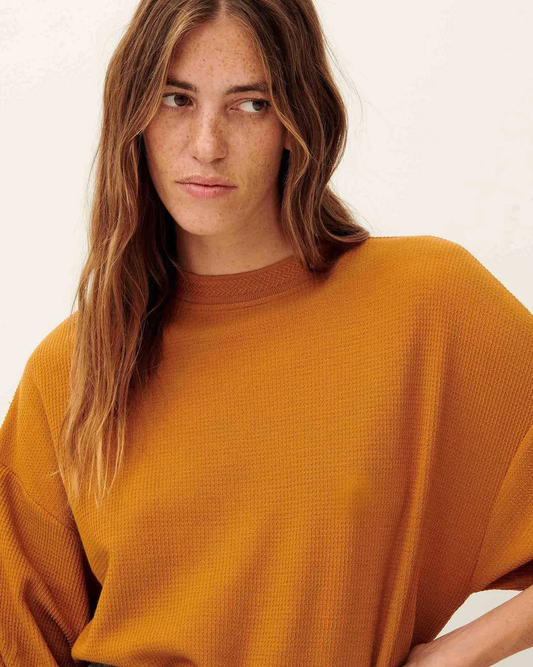 T-Shirts Und Sweatshirts Sessùn |Tamarillo Glaze Ginger