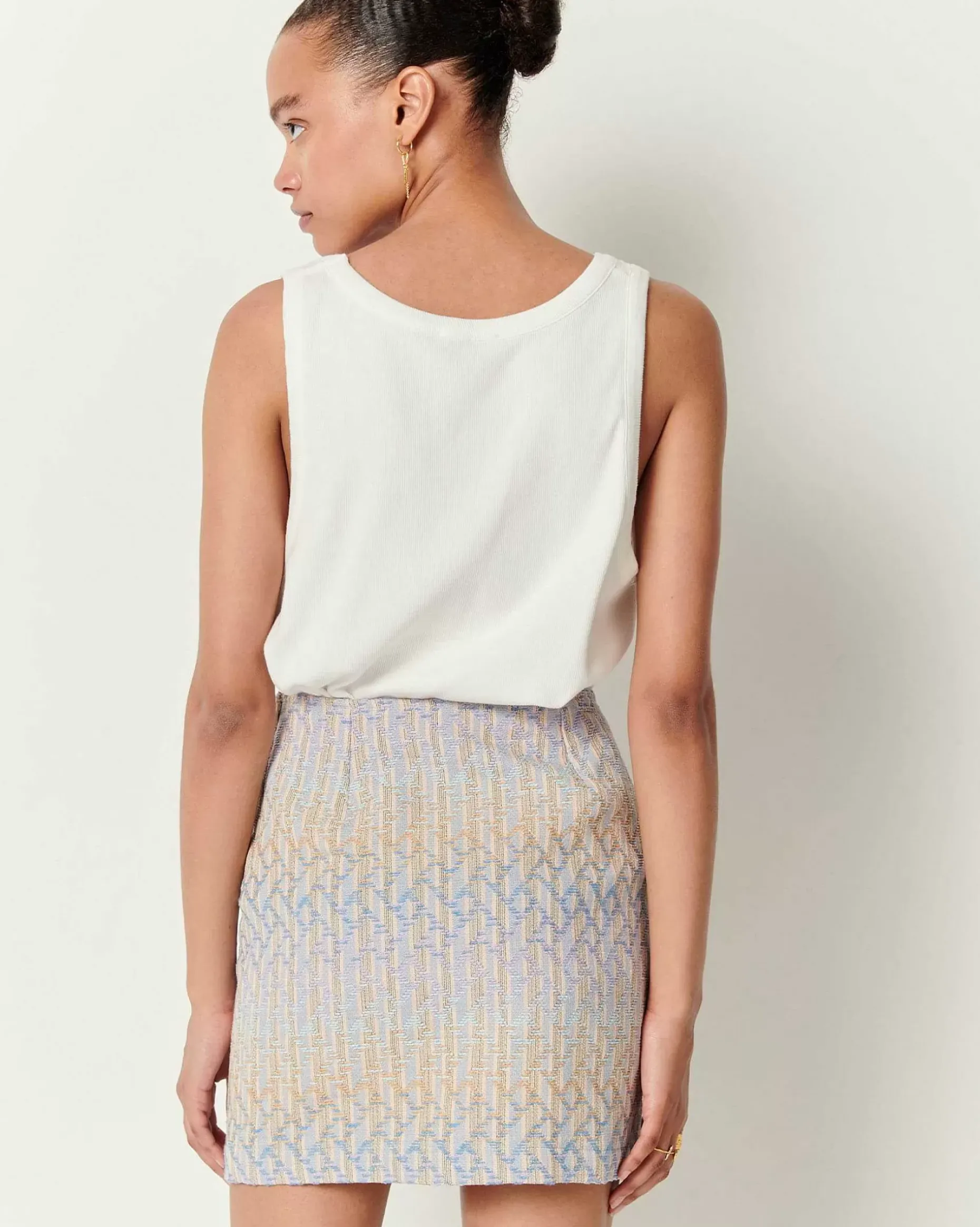 T-Shirts Und Sweatshirts Sessùn |The D Optical White